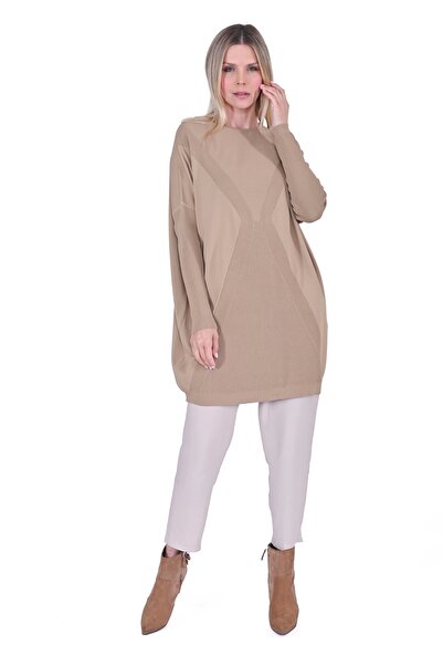 Invee İNVEE 6923 Camel Tunik