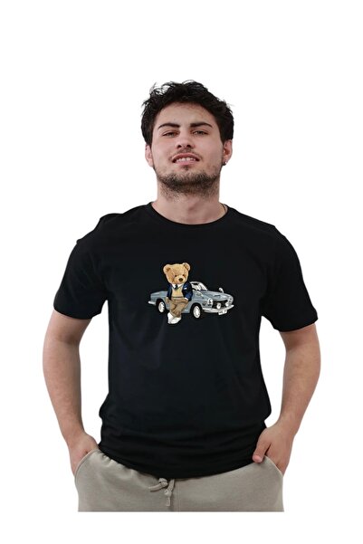 TKT Μπλουζάκι με στάμπα Unisex Comfortable Fit 3 τεμαχίων
