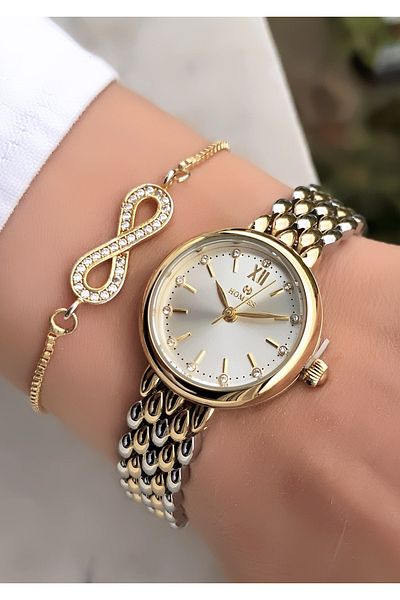 Homies Original Invoice Waterproof Women's Wrist Watch with Bracelet Gift