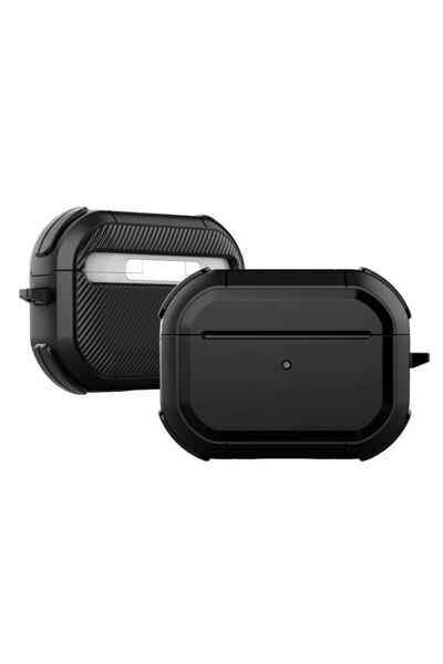 Choice حافظة سماعة أذن فاخرة سوداء اللون لأجهزة AirPods Pro 1st الجيل الثاني ...