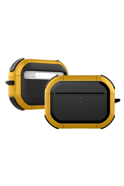 Choice حافظة سماعة أذن فاخرة باللون الأصفر لسماعات AirPods Pro 1st 2nd Gen من...