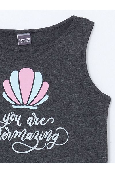 LC Waikiki Νέα σεζόν Crew Neck Girl's Singlet - S5HS09Z4