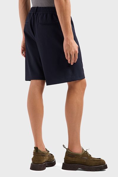 Emporio Armani Cotton Regular Fit Corded Bermuda Short Men's Short Em 001507   Af14076 Ub118