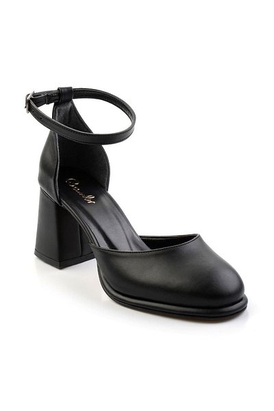 Bambi Black Women's Classic Heeled Shoes K01484188109