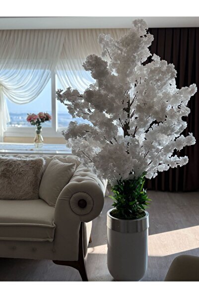 İremÇiçekçilik Yapay Çiçek Uygula Yapay Ağaç Salon Çiçeği 180 Cm