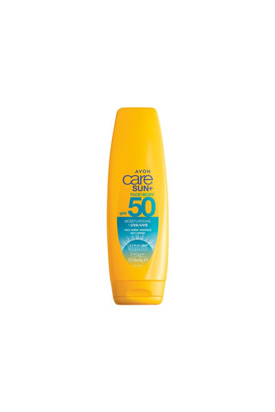 AVON Care Sun+ Yüz ve Vücut için Güneş Kremi SPF50 135ml