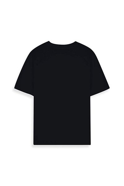 Ltb Slogan Printed Short Sleeve Black T-Shirt