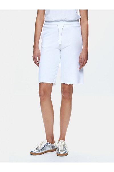 Ltb Pantaloni scurți albi tricotați de bază