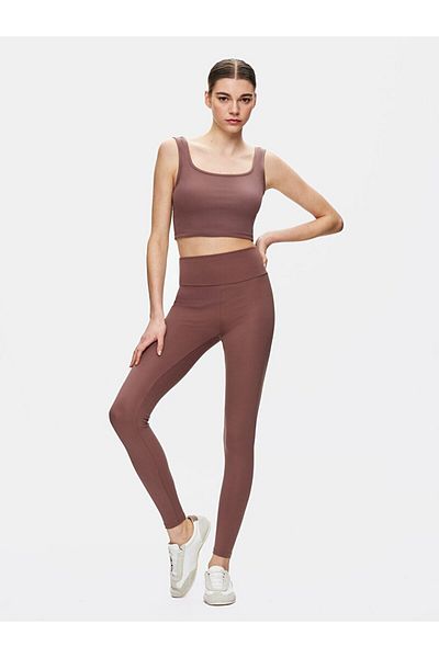 Ltb Basic Slim Καφέ Κολάν