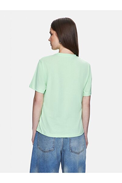 Ltb Τυπωμένο κοντομάνικο Sıgnlı Regular πράσινο μπλουζάκι