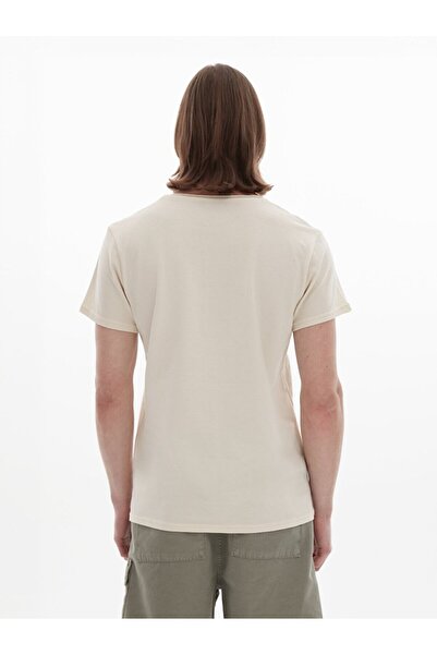 Ltb Κανονικό μπεζ μπλουζάκι