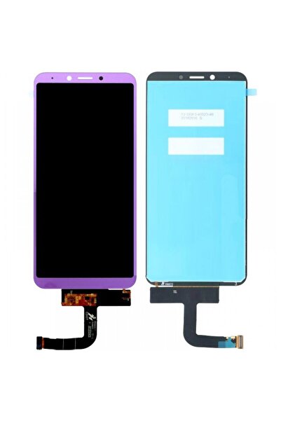 TURKTABLET سامسونج جالاكسي A6s SM-G6200 شاشة ال سي دي تعمل باللمس وردي