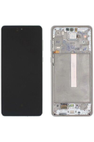 Generic Brand Samsung galaxy a73 5g sm-sm-a736 lcd screen touch strip white