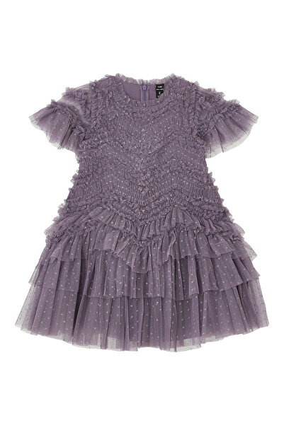 Needle & Thread Elia Ruffle Dress for Kids