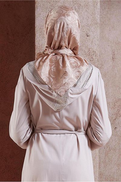 Alvina ALVİNA JACQUARD SCARF 8452 - Γυναικείο Ζακάρ Φουλάρι