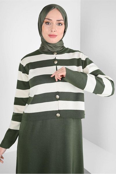 Alvina ΠΛΕΚΤΟ ΣΕΤ ΜΕ ΡΙΓΕΣ ΦΟΡΕΜΑ 44094