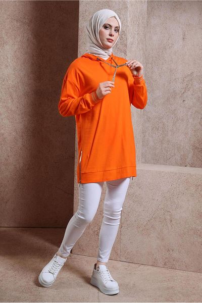 Alvina Hooded Tunic - Model 44449