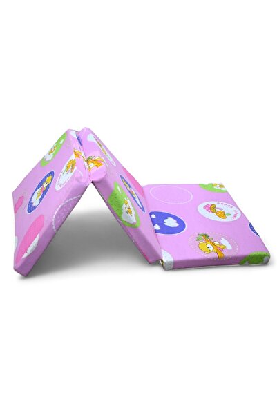 molody مرتبة اسفنجية قابلة للطي مقاس سرير الطفل 60 × 120 سم