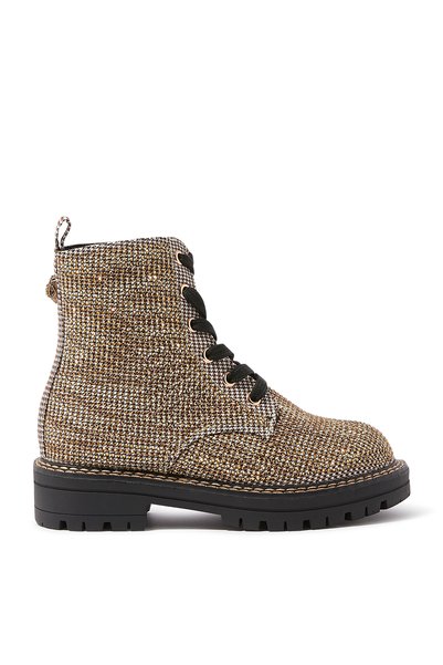 Kurt Geiger Girl's Burlington Fabric Boots