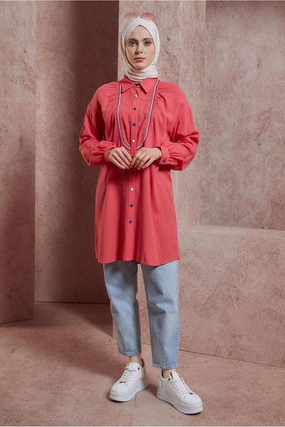Alvina SEWING DETAIL TUNIC 43927