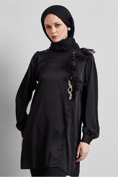 Alvina Ruffle Detail Tunic 44714