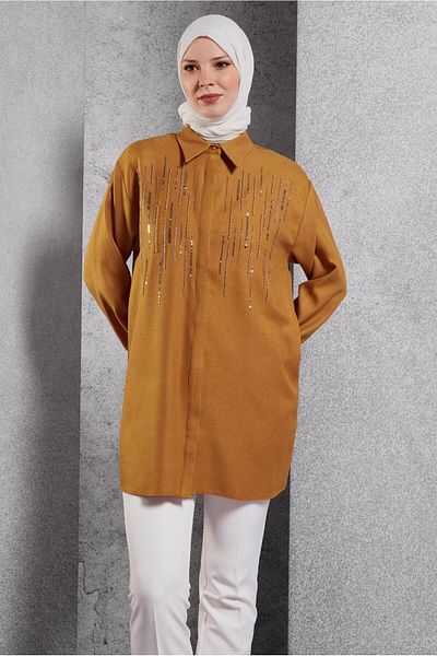 Alvina Pul Payet Detailed Tunic 45063