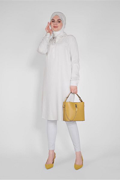 Alvina Button Pocket Tunic 41444