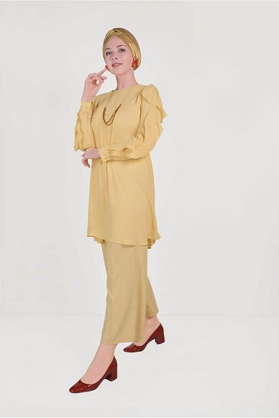 Alvina Tunic with Sleeves Frill 40565