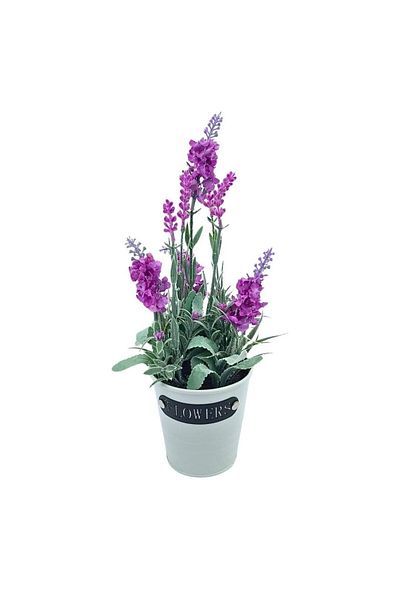 Koopman Plantă artificială în ghiveci, lavandă, dimensiuni 28x9 cm, culoare lila