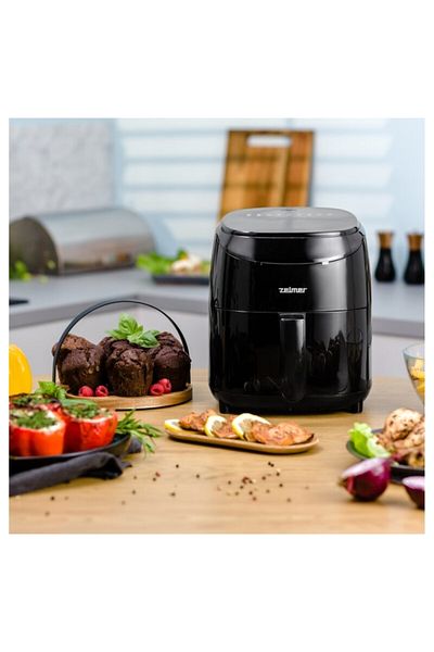 Zelmer Friteuza cu aer cald Zelmer ZAF3550, 1200 W, 3,5 l, Timer 60 minute , 9 programe presetate