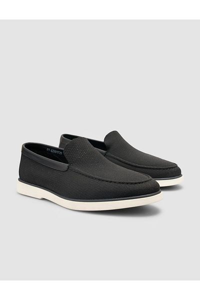 Cabani Knitwear Black Men's Casual Shoes