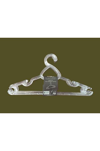 Bee Home Διαφανής κρεμάστρα ρούχων μωρού 30 cm /6 τεμάχια