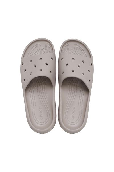 Crocs Унисекс чехли Classic Slide V2 - Кафяви