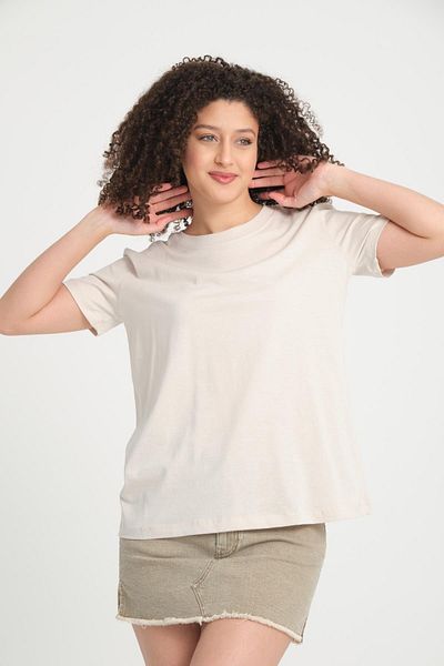 Store 100% Cotton Basic Fit T-Shirt - Stylish and Comfortable Short Sleeve Model