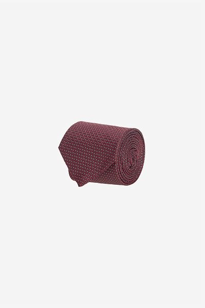 ALTINYILDIZ CLASSICS Cravată pentru bărbați cu model burgundy