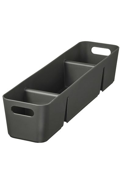 IKEA UPPDATERA Box, Anthracite, 50x12 cm – Sleek Drawer Organisation Solution