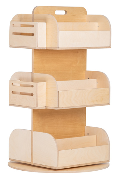 Orfis Montessori Döner Kitaplık