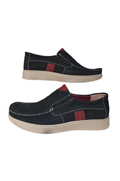 Mr.white Шкіряні чорні повсякденні чоловічі туфлі