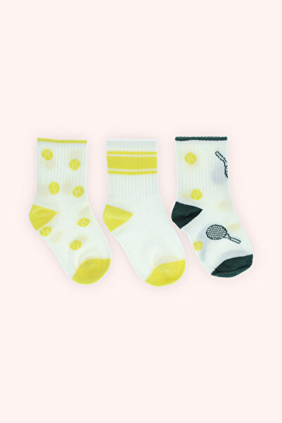 Panço Unisex 3'lü Soket Çorap Seti