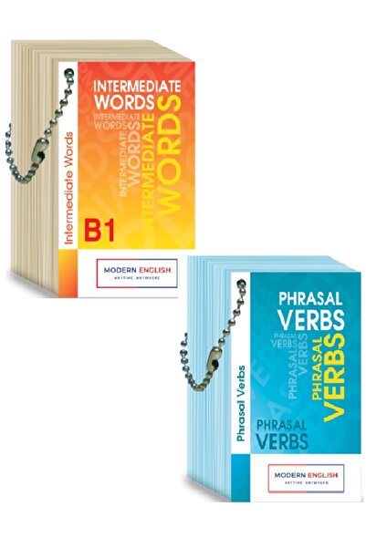 Modern English - B1+Phrasal Verbs Kelime Kartları