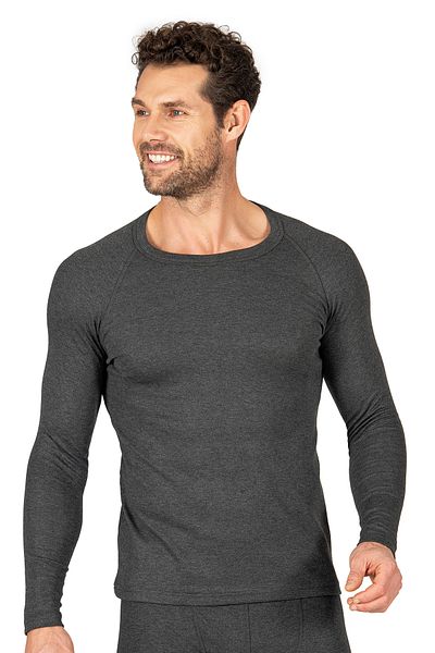 ÖZKAN underwear Özkan 11317 Ανδρικό εσώρουχο με μακρυμάνικο γιακά από βισκόζη