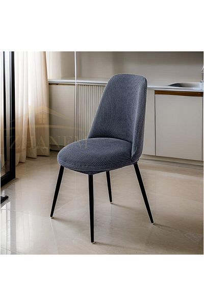 uzhanem High Quality Oval Chair Cover - Square Pattern Single Stylish Chair Cover