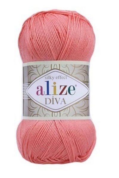 Alize بيكيني صيفي بحبل رفيع مرسيريزد من Diva - موديلات قصيرة 619 محبوكة مرجانية