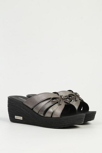 Pierre Cardin Platinum Women's Heeled Slippers Pc-7514