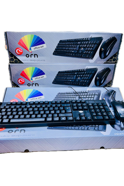 ORN KABLOLU Q KLAVYE-MOUSE SET TÜRKÇE
