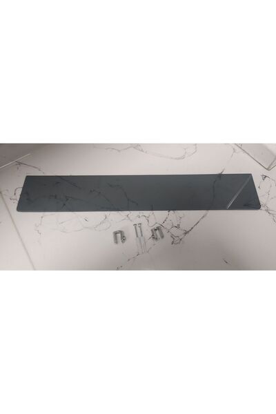 Fizzy Banyo ve WC Ayna Etejeri (Siyah Füme Cam )