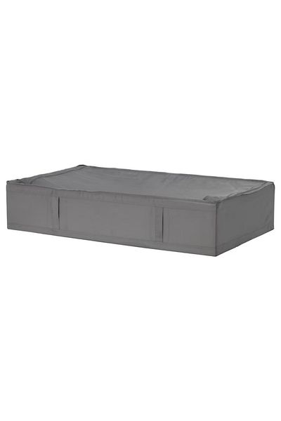 IKEA SKUBB Storage Case, Dark Grey, 90x53x19 cm – Underbed Organizer with Handle