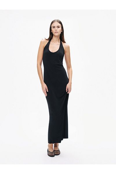 Nocturne Maxi Dress with Back Accessory