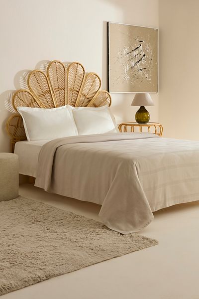 Karaca Home Rosy Μονό Μονό Πικέ Μπεζ
