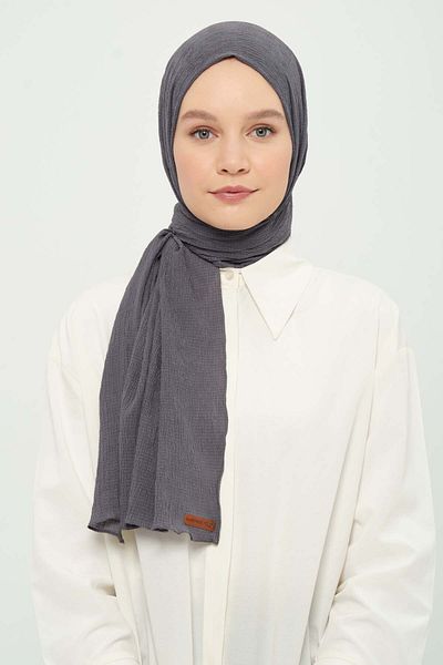 Madame Polo Mio Cazz Shawl Smoked Summer Wrinkle-Free Non-Slip 75X180 cm